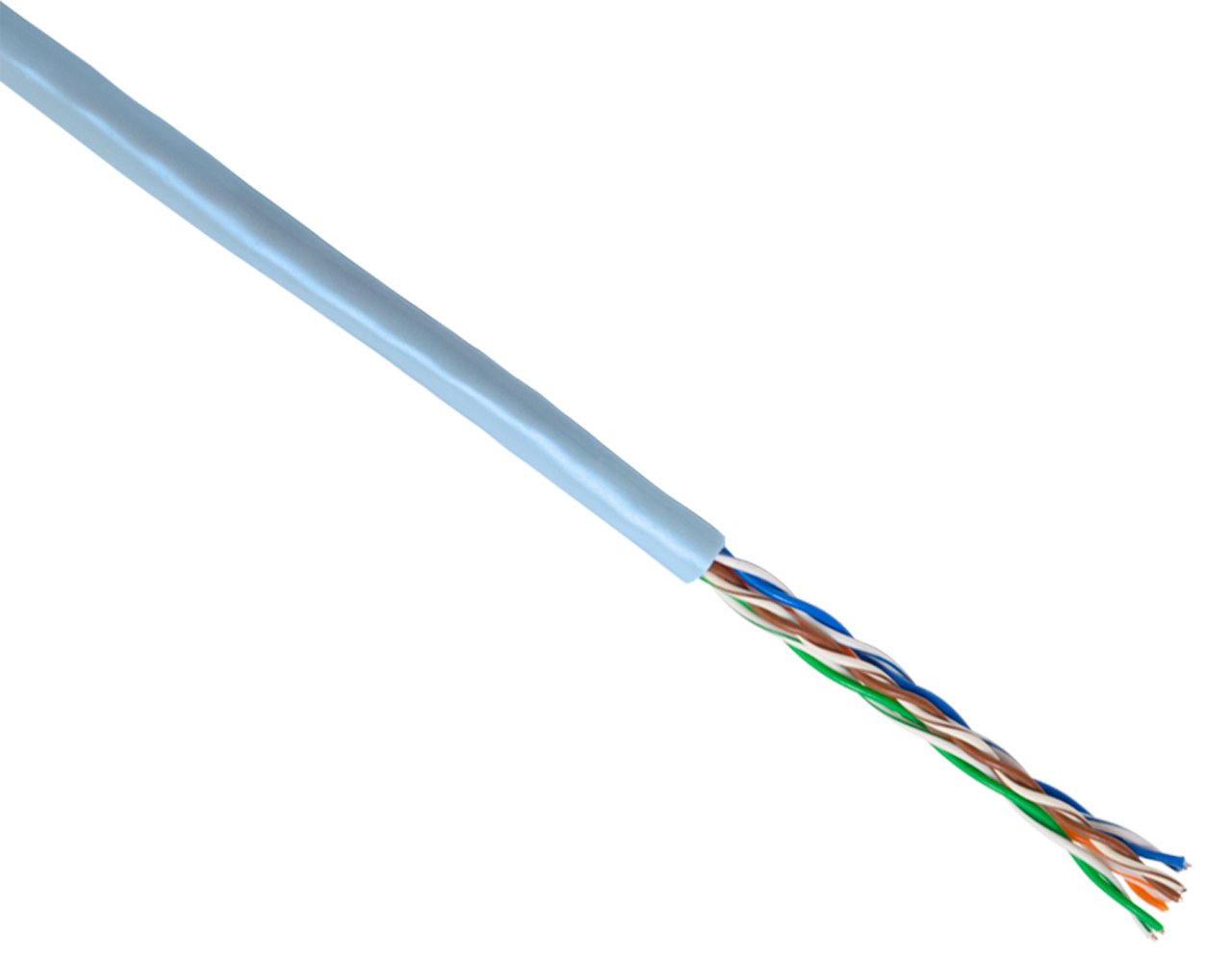 Amazon | SOLIDCABLE LANケーブル 300m巻 CAT5E スカイブルー #CML
